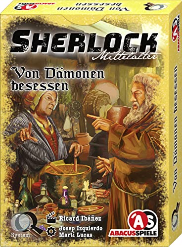 ABACUSSPIELE 48215 - Sherlock Mittelalter - Von Dämonen besessen, , Krimi Kartenspiel ABACUSSPIELE 48215 - Sherlock Mittelalter - Von Dämonen besessen, , Krimi Kartenspiel von ABACUSSPIELE