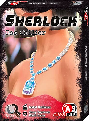 ABACUSSPIELE 48222 - Sherlock – Das Collier, Krimi Kartenspiel ABACUSSPIELE 48222 - Sherlock – Das Collier, Krimi Kartenspiel von ABACUSSPIELE