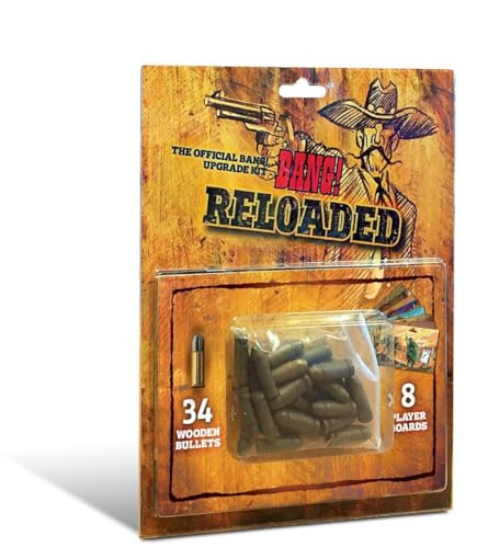 ABACUSSPIELE 69113 - Bang! - Reloaded, Erweiterung zum Bang! Westernkartenspiel ABACUSSPIELE 69113 - Bang! - Reloaded, Erweiterung zum Bang! Westernkartenspiel von dV Giochi