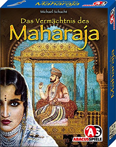 ABACUSSPIELE 08164 - Das Vermächtnis des Maharaja, Kartenspiel von ABACUSSPIELE
