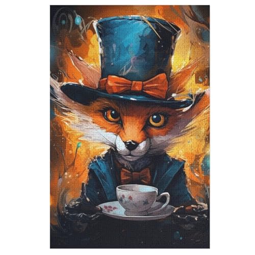Holzpuzzles 1000 Teile Fuchs -Puzzle Für Jungen Und Mädchen, Schwierigkeitsgrad, Lernspiele, Familienspielzeug 1000 PCS Holzpuzzles 1000 Teile Fuchs -Puzzle Für Jungen Und Mädchen, Schwierigkeitsgrad, Lernspiele, Familienspielzeug 1000 PCS von ABASWSA