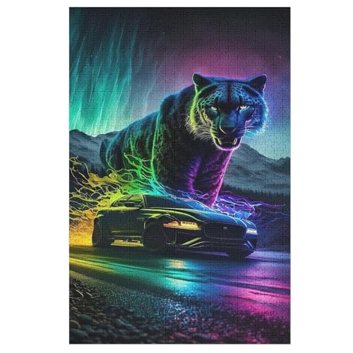 Holzpuzzles 1000 Teile Sportwagen -Puzzle Für Jungen Und Mädchen, Schwierigkeitsgrad, Lernspiele, Familienspielzeug 1000 PCS Holzpuzzles 1000 Teile Sportwagen -Puzzle Für Jungen Und Mädchen, Schwierigkeitsgrad, Lernspiele, Familienspielzeug 1000 PCS von ABASWSA