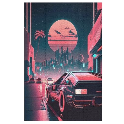 Holzpuzzles 1000 Teile Sportwagen -Puzzle Für Jungen Und Mädchen, Schwierigkeitsgrad, Lernspiele, Familienspielzeug 1000 PCS Holzpuzzles 1000 Teile Sportwagen -Puzzle Für Jungen Und Mädchen, Schwierigkeitsgrad, Lernspiele, Familienspielzeug 1000 PCS von ABASWSA