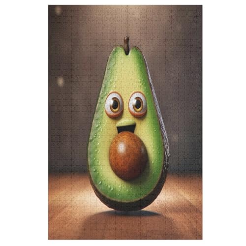Obst Puzzle 1000 Teile, Holzpuzzle Für Erwachsene Kinder, Impossible Puzzles, Geschicklichkeitsspiel Für Die Ganze Familie （78×53cm） von ABASWSA