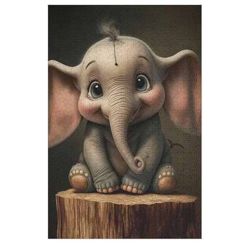 Puzzle 1000 Teile Elefant Holzpuzzle Für Erwachsene Lernspiel Herausforderungsspielzeug The Puzzles Für Erwachsene Kinder 1000 PCS Puzzle 1000 Teile Elefant Holzpuzzle Für Erwachsene Lernspiel Herausforderungsspielzeug The Puzzles Für Erwachsene Kinder 1000 PCS von ABASWSA