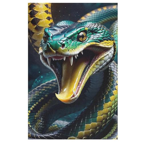 Puzzle 1000 Teile Schlange Holzpuzzle Für Erwachsene Lernspiel Herausforderungsspielzeug The Puzzles Für Erwachsene Kinder 1000 PCS Puzzle 1000 Teile Schlange Holzpuzzle Für Erwachsene Lernspiel Herausforderungsspielzeug The Puzzles Für Erwachsene Kinder 1000 PCS von ABASWSA