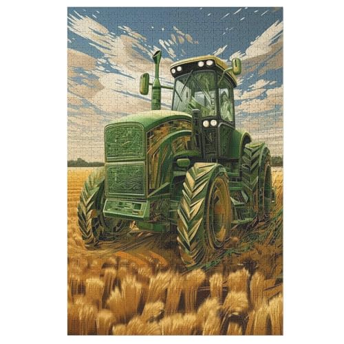 Puzzle Für Kinder, Traktor -Puzzles Für Erwachsene, 1000-teiliges Holzpuzzle Für Jugendliche, Tolles 1000 PCS Puzzle Für Kinder, Traktor -Puzzles Für Erwachsene, 1000-teiliges Holzpuzzle Für Jugendliche, Tolles 1000 PCS von ABASWSA