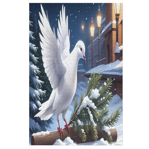 Puzzles Für Erwachsene, Möwe Puzzle, 1000 Teile, Kreatives, Geistiges Spielzeug, Kinder, Montagespiele （78×53cm） von ABASWSA