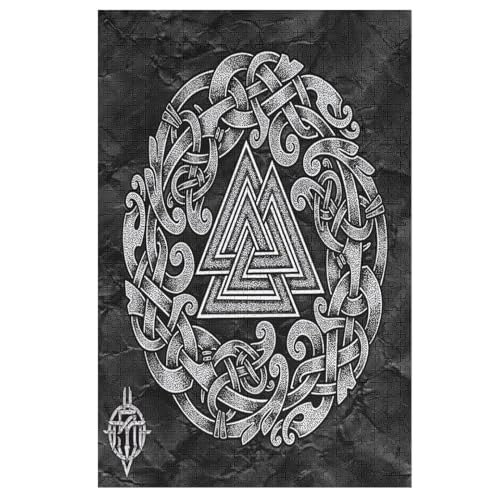 Puzzles Wikinger Myth, 1000 Teile, Puzzle Aus Holz Für Erwachsene Und Kinder Ab 12 Jahren, Lernspielzeug 1000 PCS Puzzles Wikinger Myth, 1000 Teile, Puzzle Aus Holz Für Erwachsene Und Kinder Ab 12 Jahren, Lernspielzeug 1000 PCS von ABASWSA