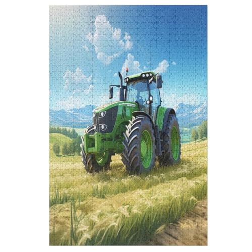Traktor Puzzle 1000 Teile, Holzpuzzle Herausforderndes Geschicklichkeitsspiel Für Die Ganze Familie, Kinder Erwachsenenpuzzle Ab 12 Jahren 1000 PCS Traktor Puzzle 1000 Teile, Holzpuzzle Herausforderndes Geschicklichkeitsspiel Für Die Ganze Familie, Kinder Erwachsenenpuzzle Ab 12 Jahren 1000 PCS von ABASWSA