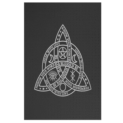 Wikinger Myth Puzzle 1000 Teile, Holzpuzzle Herausforderndes Geschicklichkeitsspiel Für Die Ganze Familie, Kinder Erwachsenenpuzzle Ab 12 Jahren 1000 PCS Wikinger Myth Puzzle 1000 Teile, Holzpuzzle Herausforderndes Geschicklichkeitsspiel Für Die Ganze Familie, Kinder Erwachsenenpuzzle Ab 12 Jahren 1000 PCS von ABASWSA