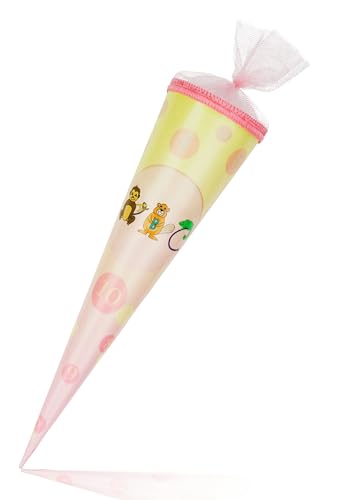 Deine Schulhelden Schultüte - Zuckertüte Einschulung Stabile Geschenkverpackung in Rosa für Mädchen - Länge 35cm, Durchmesser 10cm - Geschwistertüte Made in Germany Deine Schulhelden Schultüte - Zuckertüte Einschulung Stabile Geschenkverpackung in Rosa für Mädchen - Länge 35cm, Durchmesser 10cm - Geschwistertüte Made in Germany von ABC Deine Schulhelden