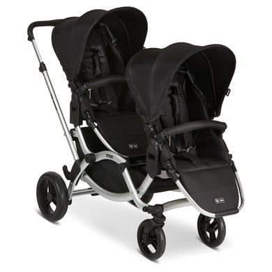 ABC DESIGN Geschwisterwagen Zoom Silver/Black von ABC Design