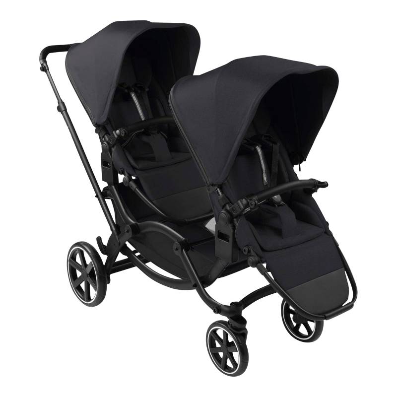 Abc Design Kinderwagen Zwillingswagen Zoom 2 schwarz von ABC Design