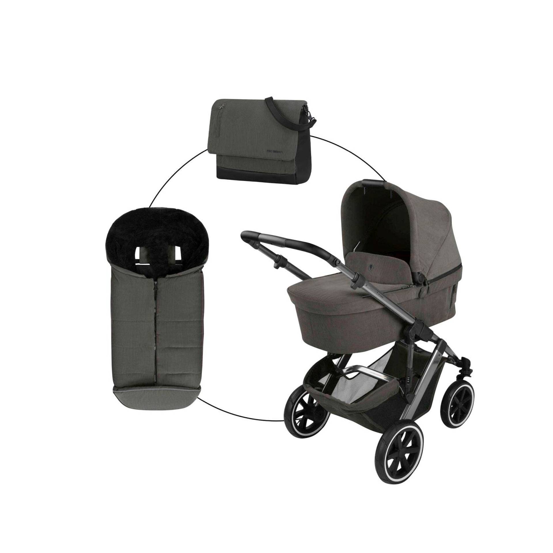 Abc Design Kombikinderwagen Salsa 5 Air inkl. Wickeltasche und Fußsack beige Abc Design Kombikinderwagen Salsa 5 Air inkl. Wickeltasche und Fußsack beige von ABC Design