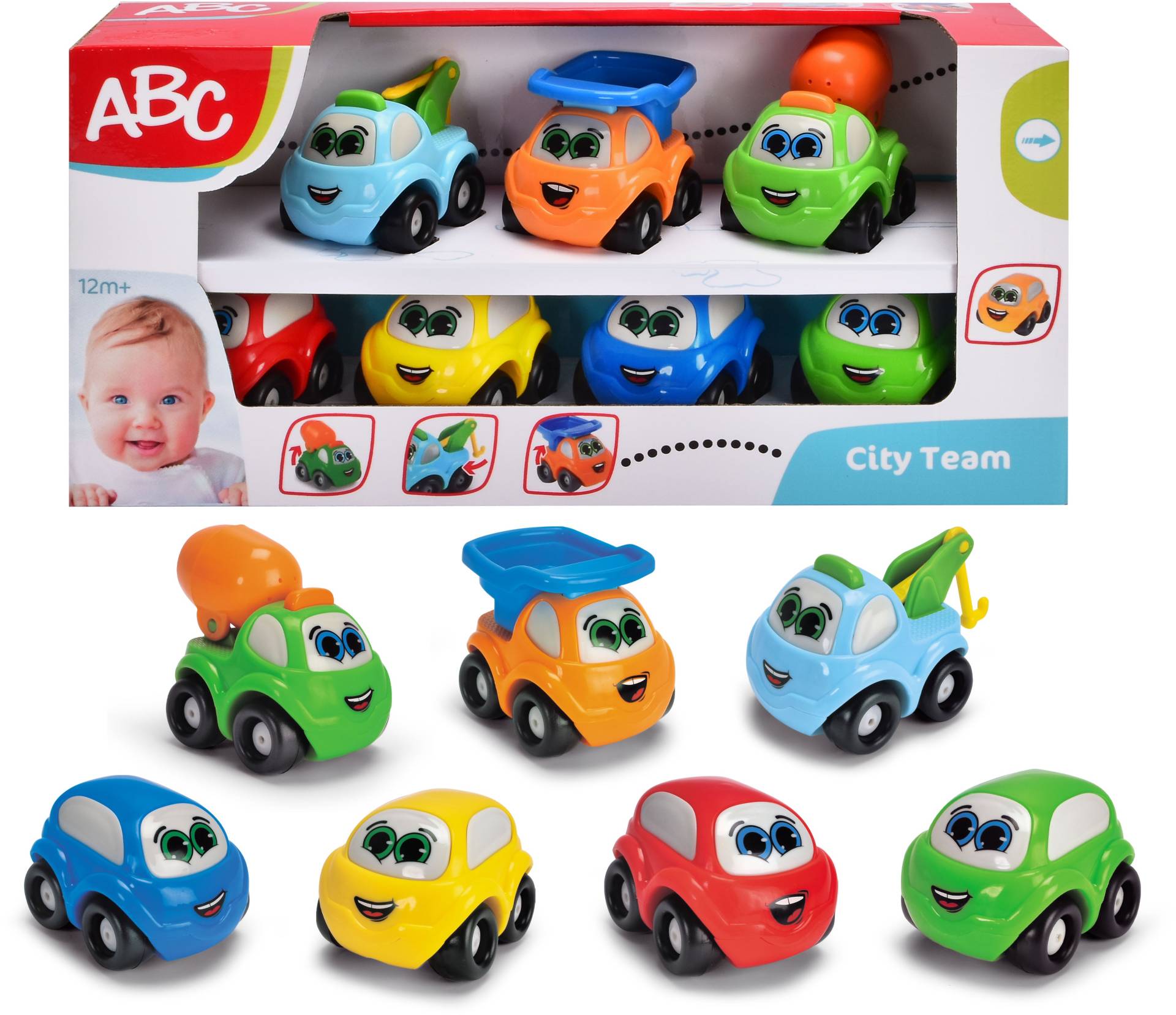 ABC City Team Spielzeugautos ABC City Team Spielzeugautos von ABC