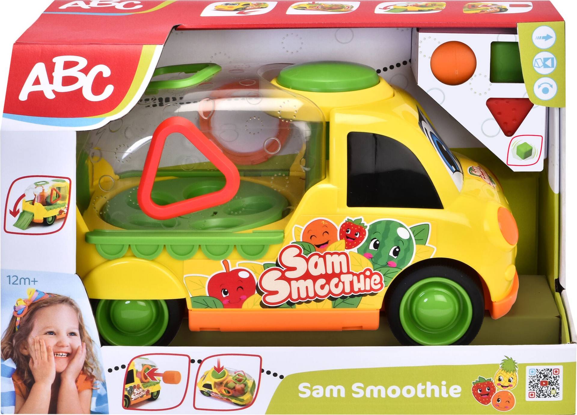 ABC Sam Smoothie Spielzeugauto, Babyspielzeug von ABC