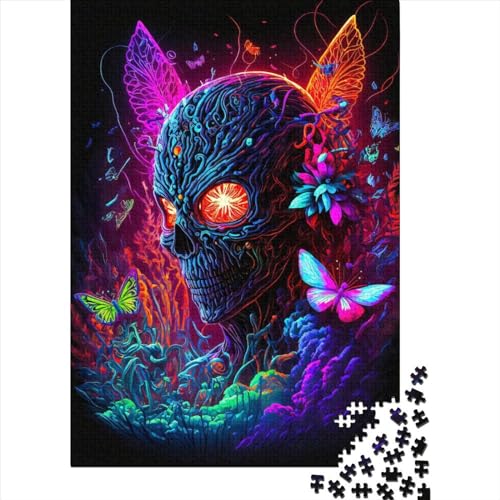 1000-teiliges Puzzle für Kinder, SURREAL World, kreatives Holzpuzzle für Kinder und Jugendliche, Lernpuzzle, Familienspiel, 1000 Teile (75 x 50 cm) von ABFFSDT