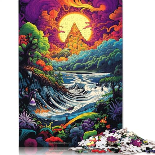 500 Teile Bali_Strände_Bunte Puzzles für Erwachsene, Puzzles für Erwachsene und Teenager, für Erwachsene, ab 14 Jahren, 500 Teile (52 x 38 cm) von ABFFSDT