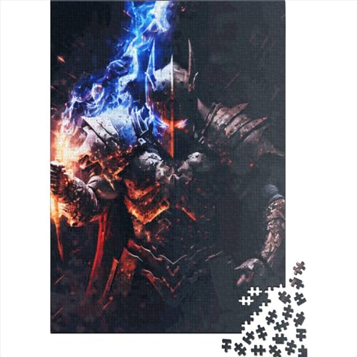 Magic Knight 1000-teiliges Puzzle für Erwachsene, Puzzles für Kinder, Puzzles 1000-teiliges Spiel für Kinder, Puzzles, 1000 Teile (75 x 50 cm) von ABFFSDT