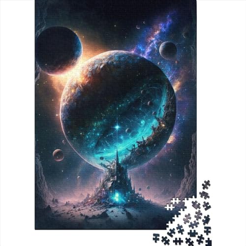 Puzzle für Erwachsene, 1000 Teile, Puzzle „Colors_of_Space“, Puzzle, Spielzeugspiele, Puzzle, Familienspiele, Geburtstagsgeschenk, 1000 Teile (75 x 50 cm) von ABFFSDT