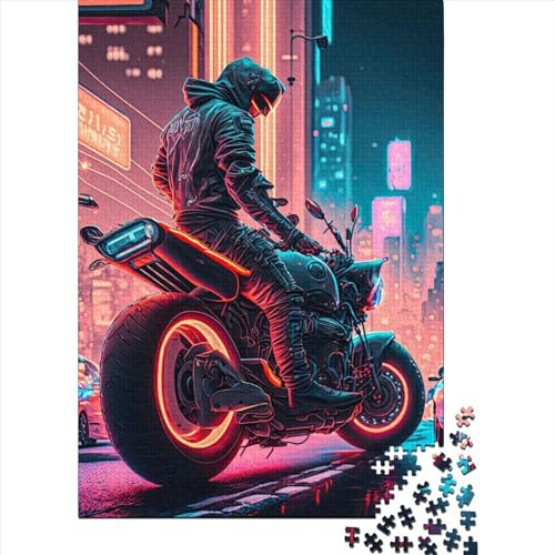 Rider58 1000-teiliges Puzzle für Erwachsene, Puzzles für Kinder, Puzzles 1000-teiliges Spiel für Kinder, Puzzles, 1000 Stück (75 x 50 cm) von ABFFSDT