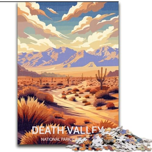 1000-teiliges Puzzle für Teenager, Death Valley Nationalpark, Spielzeug, Lernspiele, Stressabbau, Eltern-Kind-Interaktion, 26x38cm von ABKMXDKZ