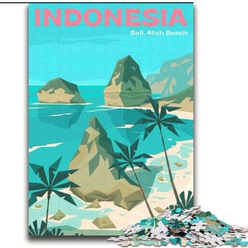 2000-teiliges Puzzle für Jugendliche und Erwachsene, Bali, Lernspiele, Heimdekoration, geeignet für die Schreibtischdekoration, 70x100cm 2000-teiliges Puzzle für Jugendliche und Erwachsene, Bali, Lernspiele, Heimdekoration, geeignet für die Schreibtischdekoration, 70x100cm von ABKMXDKZ