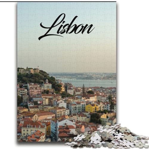 Puzzle 2000 Teile für Teenager, Lissabon, Portugal, Spielzeug, Lernspiele, Stressabbau, einzigartige Heimdekoration und Geschenke, 70x100cm Puzzle 2000 Teile für Teenager, Lissabon, Portugal, Spielzeug, Lernspiele, Stressabbau, einzigartige Heimdekoration und Geschenke, 70x100cm von ABKMXDKZ