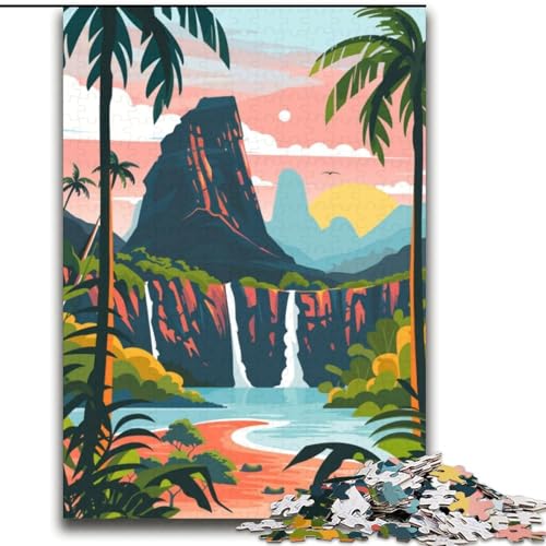Puzzle 2000 Teile für Teenager, Madagaskar-Landschaft, Lernspielzeug, einzigartige Geburtstags- und Geschenkideen für Kinder ab 14 Jahren, 70x100cm von ABKMXDKZ
