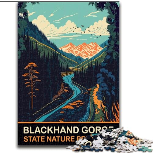 Puzzle für Erwachsene, 1000 Teile, Blackhand George, geeignet für Personen ab 14 Jahren, anspruchsvoll zu lösen, Aber lustig und humorvoll, tolles Geschenk, 50x75cm von ABKMXDKZ