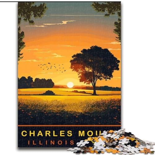 Puzzle für Erwachsene, 1000 Teile, Charles Mound, für 14+, anspruchsvolles Spiel als Geschenk für die ganze Familie und Freunde, 26x38cm Puzzle für Erwachsene, 1000 Teile, Charles Mound, für 14+, anspruchsvolles Spiel als Geschenk für die ganze Familie und Freunde, 26x38cm von ABKMXDKZ