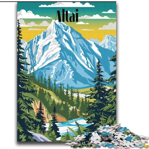 Puzzle für Erwachsene, 2000 Teile, Majestätischer Altai, für 14+, anspruchsvolles Spiel als Geschenk für die ganze Familie und Freunde, 70x100cm von ABKMXDKZ