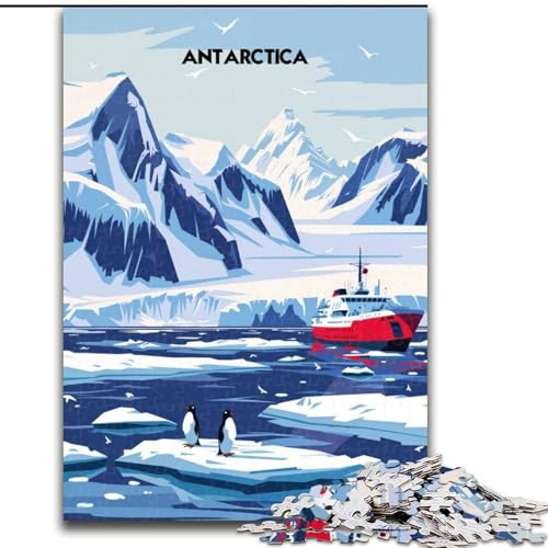 Puzzle für Erwachsene und Jugendliche, Puzzle Antarktisexpedition, für 14+, anspruchsvolles Spiel und Familienspiel, toll, 50x75cm Puzzle für Erwachsene und Jugendliche, Puzzle Antarktisexpedition, für 14+, anspruchsvolles Spiel und Familienspiel, toll, 50x75cm von ABKMXDKZ