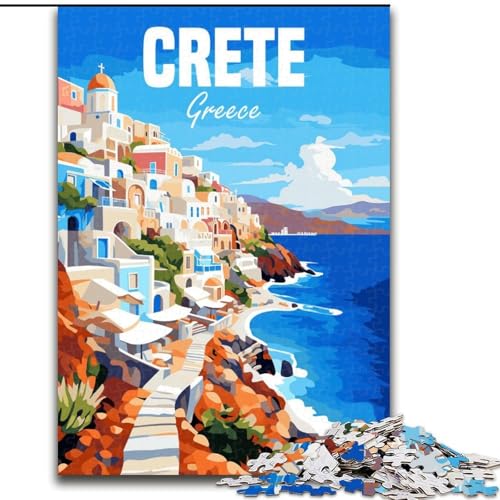 Puzzle für Erwachsene und Jugendliche, Puzzle Kreta, Griechenland, für 14+, anspruchsvolles Spiel und Familienspiel, toll, 50x75cm Puzzle für Erwachsene und Jugendliche, Puzzle Kreta, Griechenland, für 14+, anspruchsvolles Spiel und Familienspiel, toll, 50x75cm von ABKMXDKZ