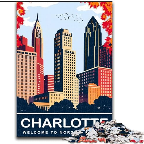 Puzzles für Erwachsene und Jugendliche, Puzzle Charlotte, Lernspiele, Heimdekoration, geeignet für die Schreibtischdekoration, 26x38cm Puzzles für Erwachsene und Jugendliche, Puzzle Charlotte, Lernspiele, Heimdekoration, geeignet für die Schreibtischdekoration, 26x38cm von ABKMXDKZ