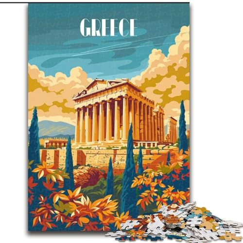 Puzzles für Erwachsene und Jugendliche, Puzzle Der Ruhm des antiken Griechenlands, Lernspiele, Heimdekoration ganze Familie, 26x38cm Puzzles für Erwachsene und Jugendliche, Puzzle Der Ruhm des antiken Griechenlands, Lernspiele, Heimdekoration ganze Familie, 26x38cm von ABKMXDKZ