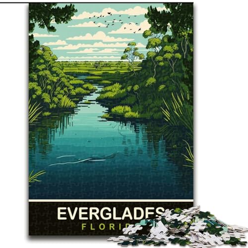 Puzzles für Erwachsene und Jugendliche, Puzzle Natur in Florida, Lernspiele, Heimdekoration, geeignet für die Schreibtischdekoration, 26x38cm Puzzles für Erwachsene und Jugendliche, Puzzle Natur in Florida, Lernspiele, Heimdekoration, geeignet für die Schreibtischdekoration, 26x38cm von ABKMXDKZ