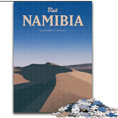 Puzzles für Erwachsene und Jugendliche Puzzle Besuchen Sie Namibia, Lernspiele, Heimdekoration ganze Familie, 50x75cm Puzzles für Erwachsene und Jugendliche Puzzle Besuchen Sie Namibia, Lernspiele, Heimdekoration ganze Familie, 50x75cm von ABKMXDKZ