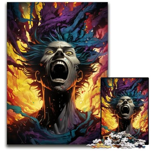 1000 teiliges Puzzle „Gott des Universums“ für Erwachsene Holzpuzzle für Erwachsene Interaktives Familienspiel Familienaktivitätsspiel 1000 Teile (75 x 50 cm) von ABKXDMZK