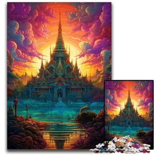 1000 teiliges Puzzle „Großer Palast von Thailand“ Papierpuzzle Denksportaufgabe interaktives Familienspiel geeignet für Kinder ab 1000 Jahren 38 x 26 cm 1000 teiliges Puzzle „Großer Palast von Thailand“ Papierpuzzle Denksportaufgabe interaktives Familienspiel geeignet für Kinder ab 1000 Jahren 38 x 26 cm von ABKXDMZK