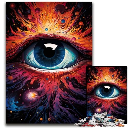 Fantasy Eyes Puzzles für 1000 Teile Holzpuzzles Denkspiel für Teenager und Familieninteraktion 1000 Teile (75 x 50 cm) von ABKXDMZK