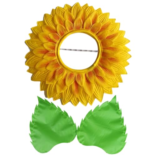 1 Set Sonnenblume Kopfbedeckung Hot Dog Kostüm Sonnenblume Hut Halloween-Kostüm Halloween Blume Sonnenblume Party Sonnenblume Kopfbedeckung Hut Blume 1 Set Sonnenblume Kopfbedeckung Hot Dog Kostüm Sonnenblume Hut Halloween-Kostüm Halloween Blume Sonnenblume Party Sonnenblume Kopfbedeckung Hut Blume von ABOOFAN