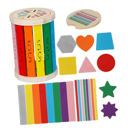 ABOOFAN 1 Satz Babytasse Kinderspielzeug Lernspielzeug Für Farbsortierspielzeug Für Kleinkinder 1-3 Zur Farbklassifizierung Sortierspiel Aus Holz Hölzern ABOOFAN 1 Satz Babytasse Kinderspielzeug Lernspielzeug Für Farbsortierspielzeug Für Kleinkinder 1-3 Zur Farbklassifizierung Sortierspiel Aus Holz Hölzern von ABOOFAN