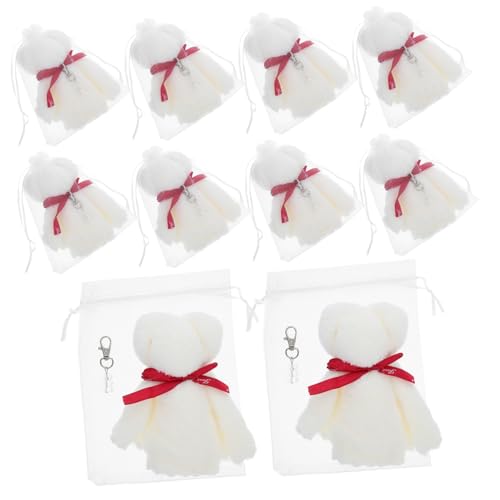 ABOOFAN 1 Satz Bären Sie Handtuchschlüsselkette handtücher Schlüsselanhänger zur Taufe Taufgeschenke für Mädchen Gastgeschenke zur Taufe Abschluss Stofftiere Gittergewebe ABOOFAN 1 Satz Bären Sie Handtuchschlüsselkette handtücher Schlüsselanhänger zur Taufe Taufgeschenke für Mädchen Gastgeschenke zur Taufe Abschluss Stofftiere Gittergewebe von ABOOFAN