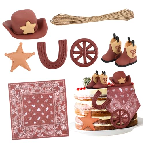 ABOOFAN 1 Satz Cowboy Tortendekoration Mini Western Hut Cake Topper für Geburtstagsfeiern Cowboy Thema Einfache Handhabung Vielseitig Verwendbar für Partys und Anlässe ABOOFAN 1 Satz Cowboy Tortendekoration Mini Western Hut Cake Topper für Geburtstagsfeiern Cowboy Thema Einfache Handhabung Vielseitig Verwendbar für Partys und Anlässe von ABOOFAN