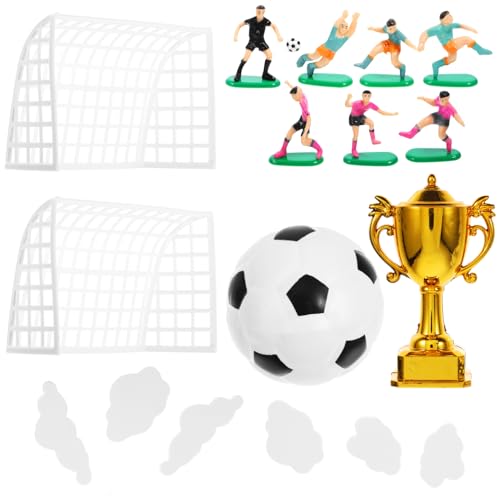 ABOOFAN 1 Satz Fußballfiguren und Pokal Toppers für Kuchen Dekoration Sportauszeichnungen und Geburtstagsfeier Dekorationen für Fußballpartys Fußball und Eva Wolken ABOOFAN 1 Satz Fußballfiguren und Pokal Toppers für Kuchen Dekoration Sportauszeichnungen und Geburtstagsfeier Dekorationen für Fußballpartys Fußball und Eva Wolken von ABOOFAN