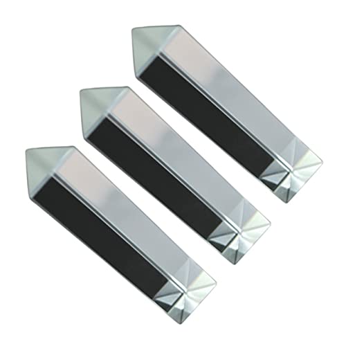 ABOOFAN 1 Satz Prisma Physik Dreiecksprismenfotografie Kaleidoskop Fensterlicht Optisch Optical Glasl Pflanzglas Glaskunst Schnapsgläser Fotoprismen Dreieck Aus Glas Glasprismen 3 Stück von ABOOFAN