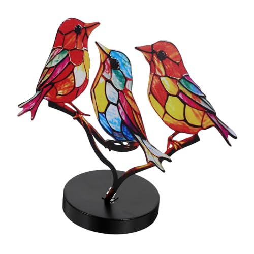 ABOOFAN 1 Satz Vogel-Desktop-Dekoration Vogelfütterer Kolibri-futterstation Rostige Vogeldekoration Vogelkäfige Vogelhäuschen Zum Aufhängen Im Freien Vogelfutterstange Eisen Colorful ABOOFAN 1 Satz Vogel-Desktop-Dekoration Vogelfütterer Kolibri-futterstation Rostige Vogeldekoration Vogelkäfige Vogelhäuschen Zum Aufhängen Im Freien Vogelfutterstange Eisen Colorful von ABOOFAN