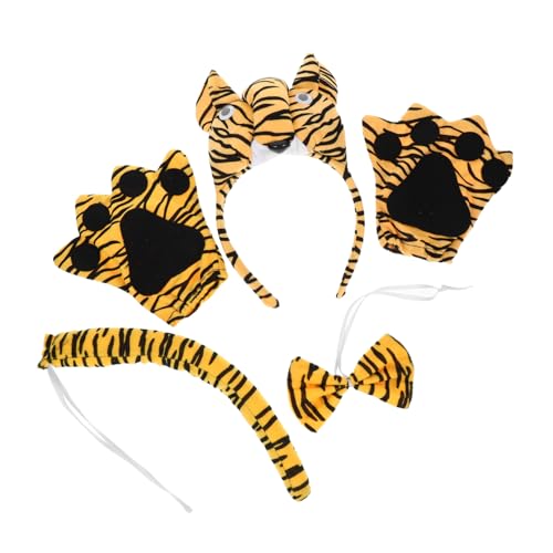 ABOOFAN 1 Satz tierisches Stirnband Halloween-Tierkostümzubehör Süße Tierstirnbänder Cartoon-Tiger-Kostüm Tiger Ohrstirnband süßes Tier-Cosplay Tiger-Kostüm-Kit Baumwolle ABOOFAN 1 Satz tierisches Stirnband Halloween-Tierkostümzubehör Süße Tierstirnbänder Cartoon-Tiger-Kostüm Tiger Ohrstirnband süßes Tier-Cosplay Tiger-Kostüm-Kit Baumwolle von ABOOFAN